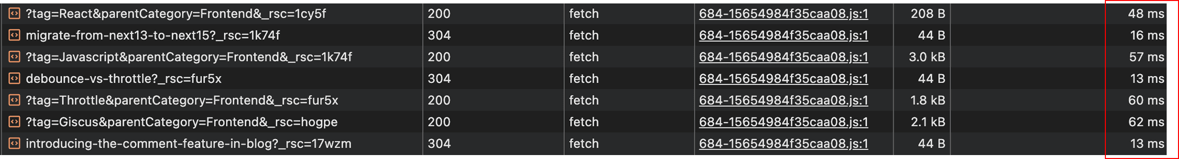 vercel 한국 지역 측정